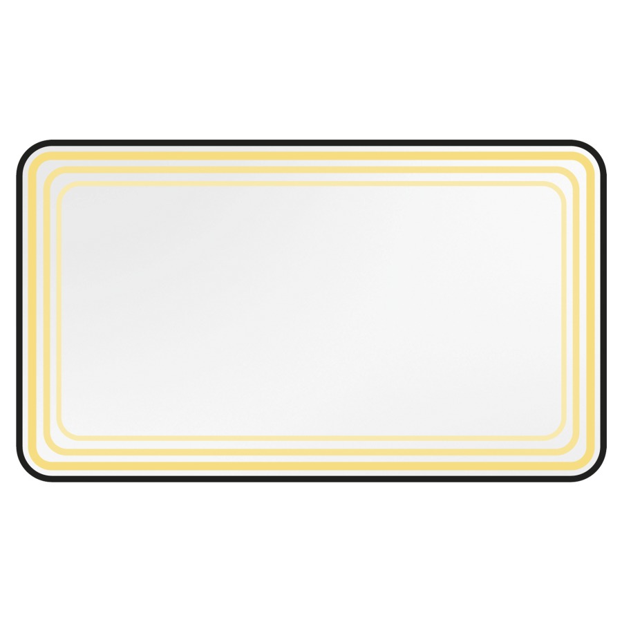 Miroir lumineux Pedro LED
avec des angles de rayon, 120 x 80 cm
bandeau lumineux dans le cadre à 
l'intérieur, 41 Watt, 4000 Kelvin
(également disponible
en 3000 Kelvin sur demande)
possibilité de montage vertical ou 
horizontal, avec matériel de fixation
Classe d’énergie G, IP44