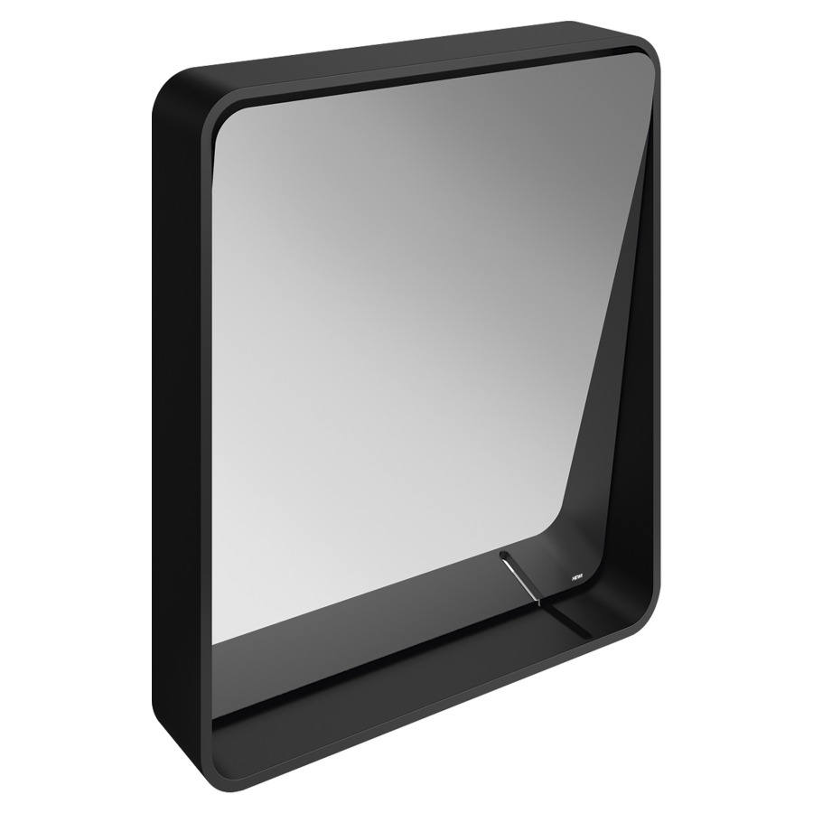 Miroir inclinable HEWI 800
58 x 68 x 11.5 cm
cadre Aluminium, verre float
poignée métal chromé
inclinaison 0 à 10°