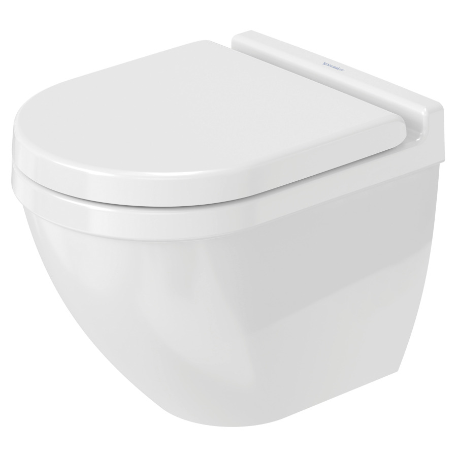 Cuvette murale STARCK 3 UP
37 x 43.5 x 48.5 cm
Céramique, rimless
sortie horizontale, cuvette à fond creux
pour chasse d'eau à encastrer
avec matériel de fixation