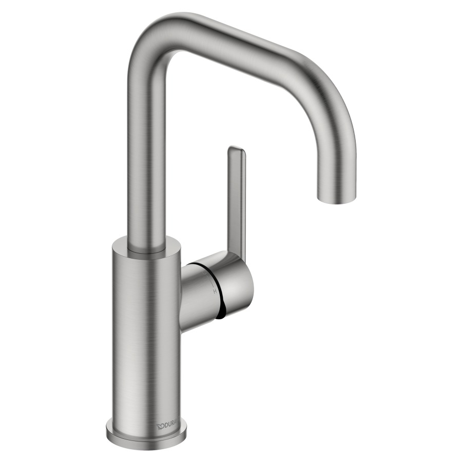 Mélangeur de lavabo Balcoon
saillie 150 mm, goulot orientable
FreshStart und MinusFlow
sans soupape d’écoulement
débit 4 (L/min)
tuyaux de raccordement flexibles 3/8"
groupe acoustique&nbsp;NT