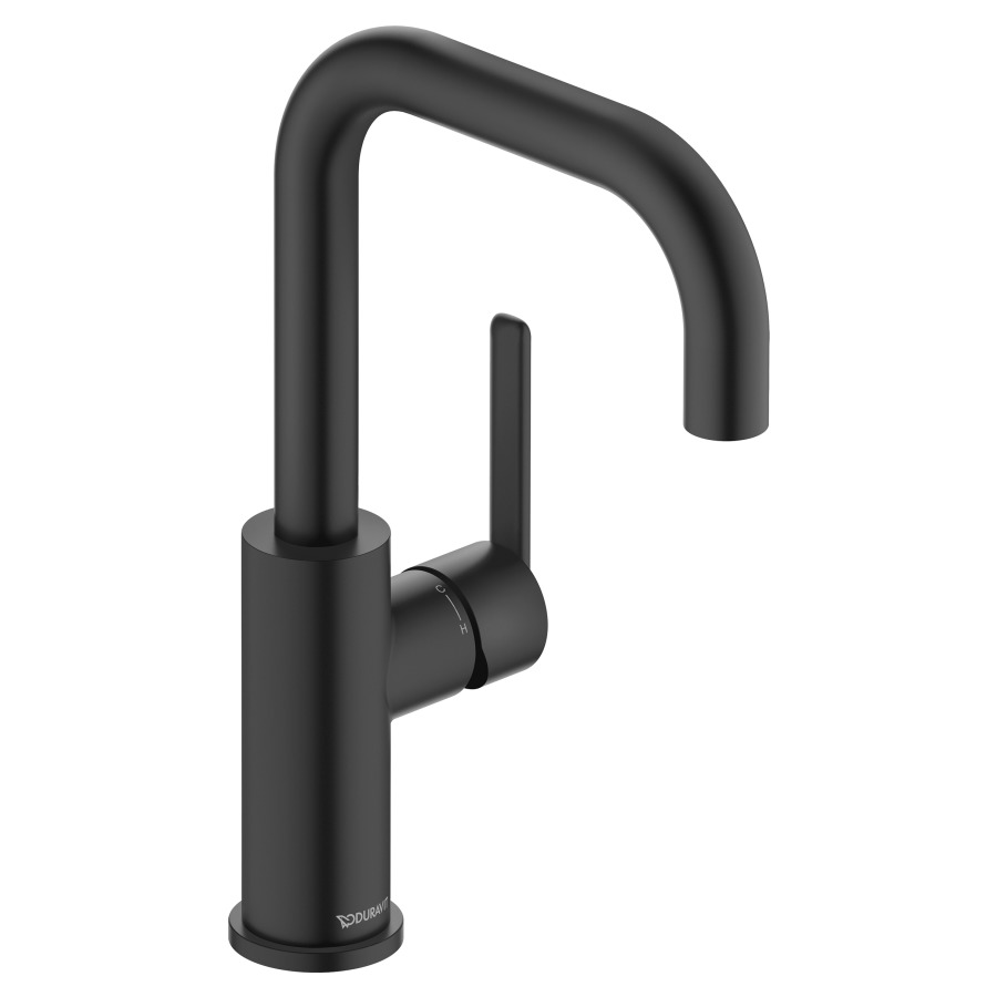 Mélangeur de lavabo Balcoon
saillie 150 mm, goulot orientable
FreshStart und MinusFlow
sans soupape d’écoulement
débit 4 (L/min)
tuyaux de raccordement flexibles 3/8"
groupe acoustique&nbsp;NT