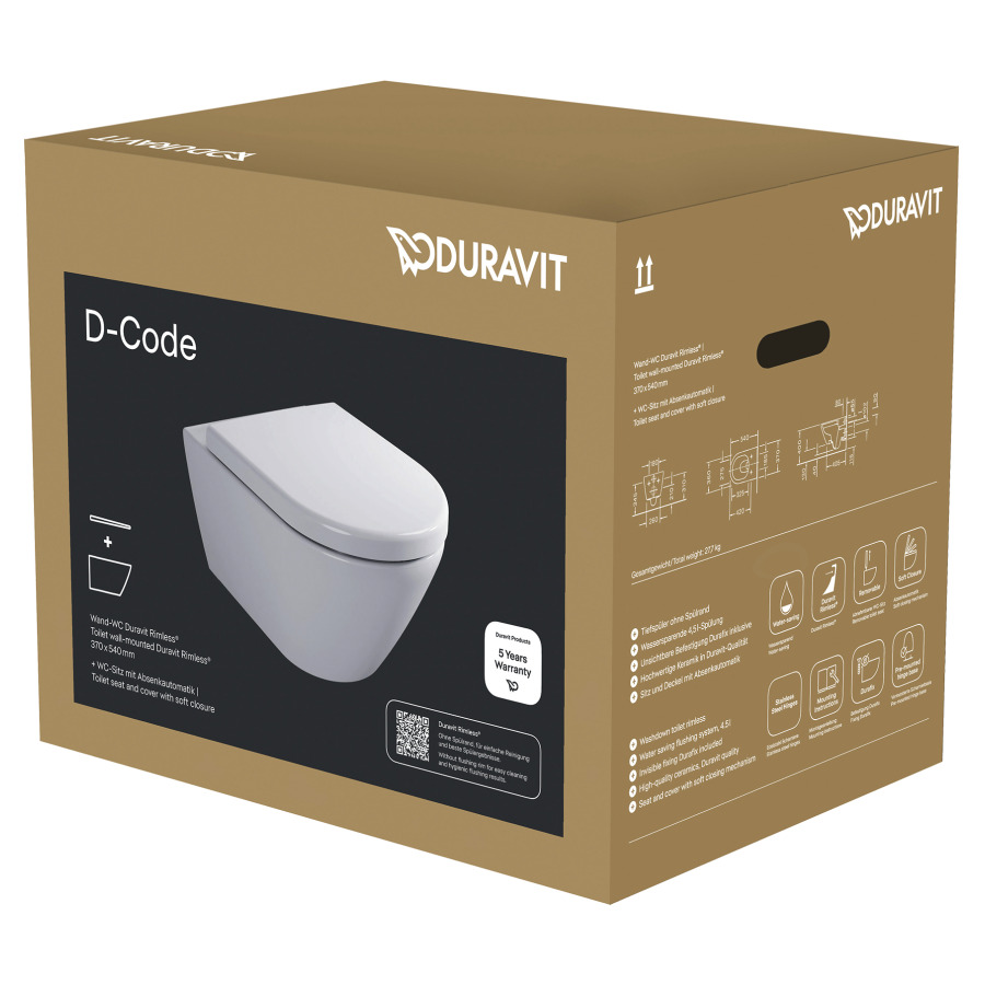 Set cuvette murale D-CODE UP