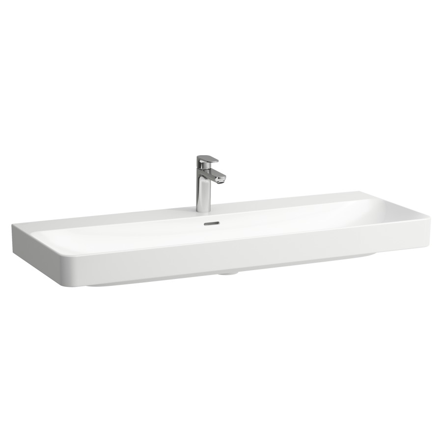 Lavabo Pro X
120 x 9 x 46.5 cm
Céramique
montage mural
avec trop-plein