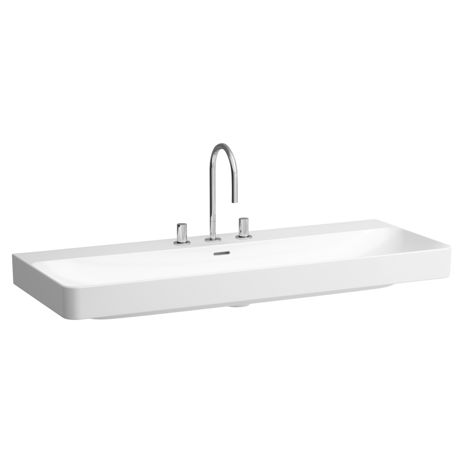 Lavabo Pro X
120 x 9 x 46.5 cm
Céramique
montage mural
avec trop-plein