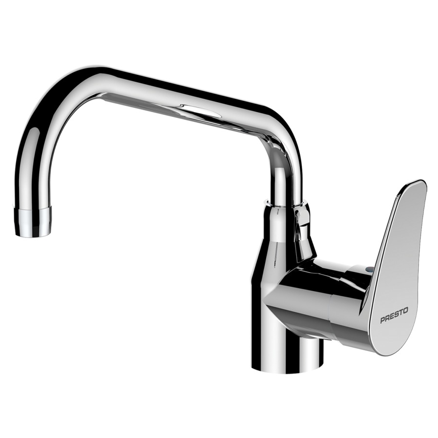 Mélangeur d'évier PRESTO CHEF
saillie 250 mm
goulot orientable
débit 25 (L/min)
