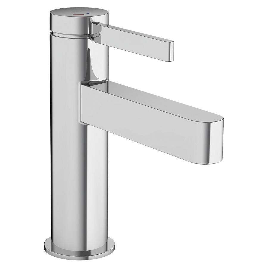 Waschtischmischer FINORIS 100
CoolStart
Ausladung 126 mm, Auslauf fest
mit Push-Open Ventil
flexible Anschlussschläuche 3/8"
Durchflussmenge 5 (L/min)