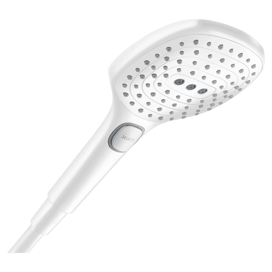 Handbrause RAINDANCE SELECT E 120
EcoSmart+, Quick Clean
12 x 12 cm,  3jet
PowderRain/Rain/Whirl
Durchflussmenge 5.4 (L/min)