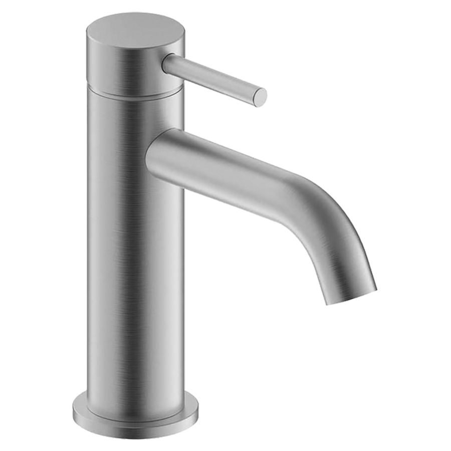 Mélangeur de lavabo Axent Grace 
saillie 120 mm, goulot fixe
débit 4.7 (L/min)
tuyaux de raccordement flexibles 3/8"
groupe acoustique&nbsp;I, Classe d’énergie A