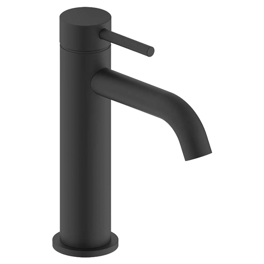 Mélangeur de lavabo Axent Grace 
saillie 120 mm, goulot fixe
débit 4.7 (L/min)
tuyaux de raccordement flexibles 3/8"
groupe acoustique&nbsp;I, Classe d’énergie A