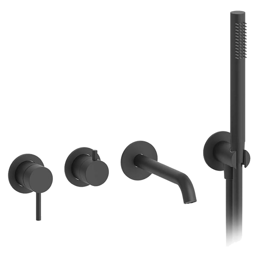 Mélangeur de bain Axent Grace UP
set de montage finale, saillie 190 mm
pour commander 2 fonctions
débit 19.4 (L/min)
sans corps à encastrer 106046/106061
groupe acoustique&nbsp;II, Classe d’énergie G