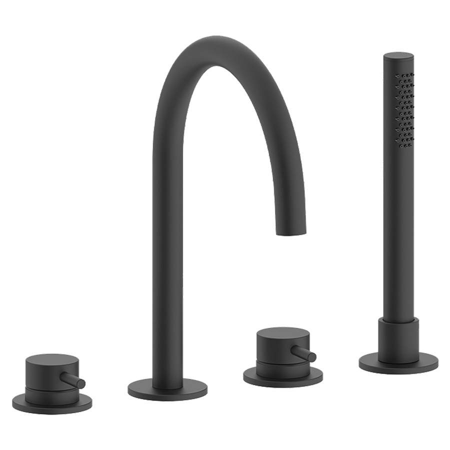 Robinetterie de bord de baignoire Axent Grace 
pour commander 2 fonctions
saillie 212 mm, débit 22 (L/min)
sans corps à encastrer 106053
groupe acoustique&nbsp;II, Classe d’énergie G