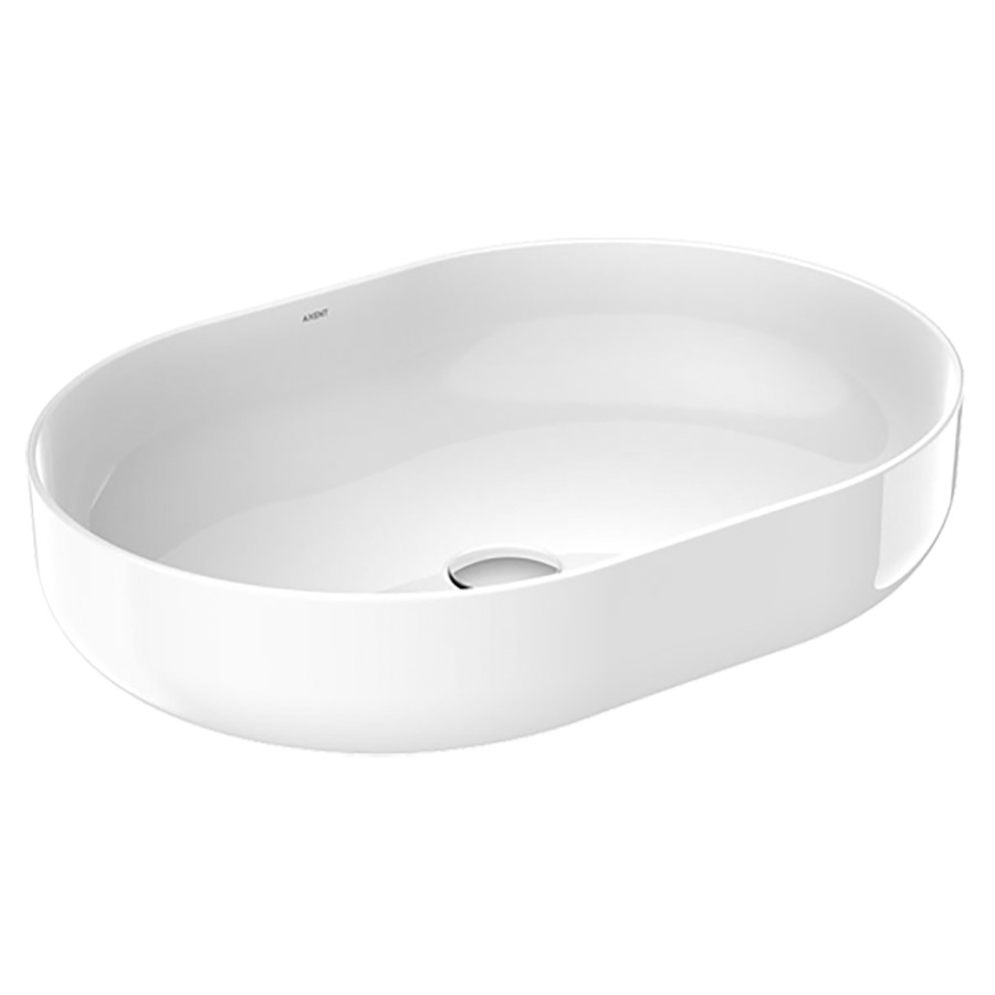 Lavabo à poser Axent Grace
55 x 12 x 40 cm, Céramique
pose libre, ovale
sans trop-plein
avec matériel de fixation