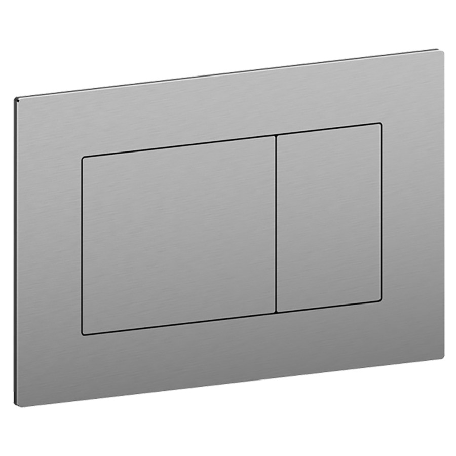 Plaque de déclenchement Axent Grace
24.4 x 16.2 x 0.55 cm
Acier inoxydable
commande à deux quantités par devant
pour Geberit Sigma chasse d'eau UP