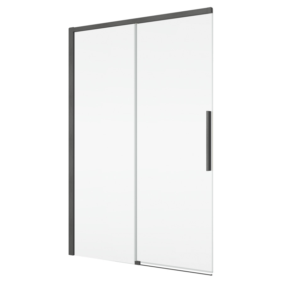 Porte coulissante Oriana
160 cm, H 200 cm
1 panneau, avec le panneau fixe
butée à gauche, avec cadre partiel