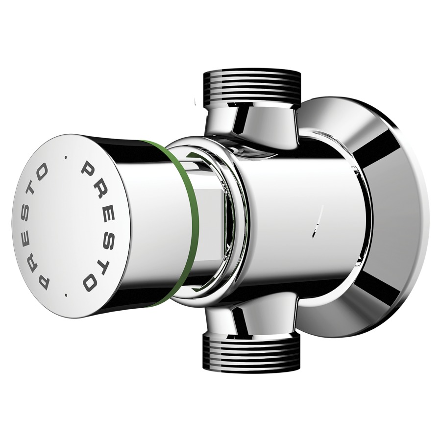 Robinet poussoir pour urinoir PRESTO 12
fermeture temporisée
raccordement en haut
1/2", durée 6 sec.
débit 9 (L/min)
sans raccord