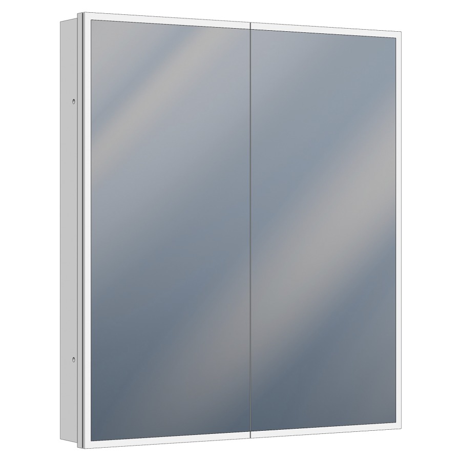 Armoire de toilette Cirrus UP
Tunable White
80 x 90 x 13 cm
Profilé en aluminium
2&nbsp;portes à double miroir (40/40)
éclairage LED, 48 Watt
2000-6500 Kelvin, 5690 Lumen
dimmable, 3 tablettes en verre
1&nbsp;prise double et 1 prise simple
avec USB-C/USB-A en bas, IP44