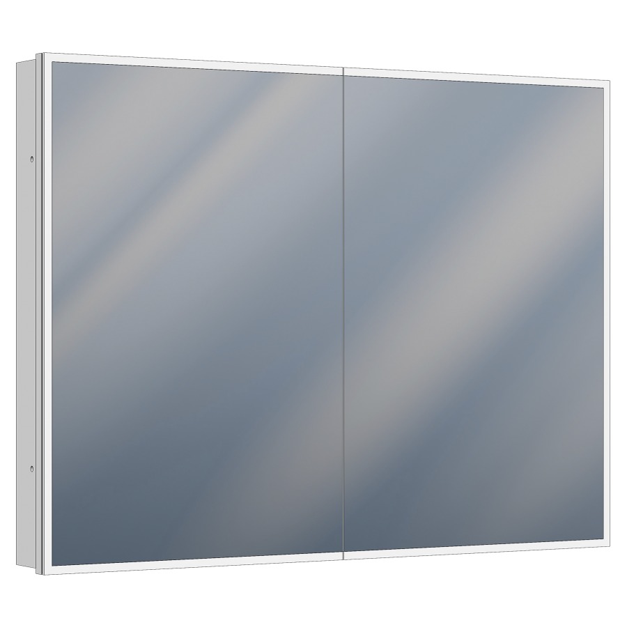 Armoire de toilette Cirrus UP
Tunable White
120 x 90 x 13 cm
Profilé en aluminium
2&nbsp;portes à double miroir (60/60)
éclairage LED, 60 Watt
2000-6500 Kelvin, 7090 Lumen
dimmable, 6 tablettes en verre
1&nbsp;prise double et 1 prise simple
avec USB-C/USB-A en bas, IP44