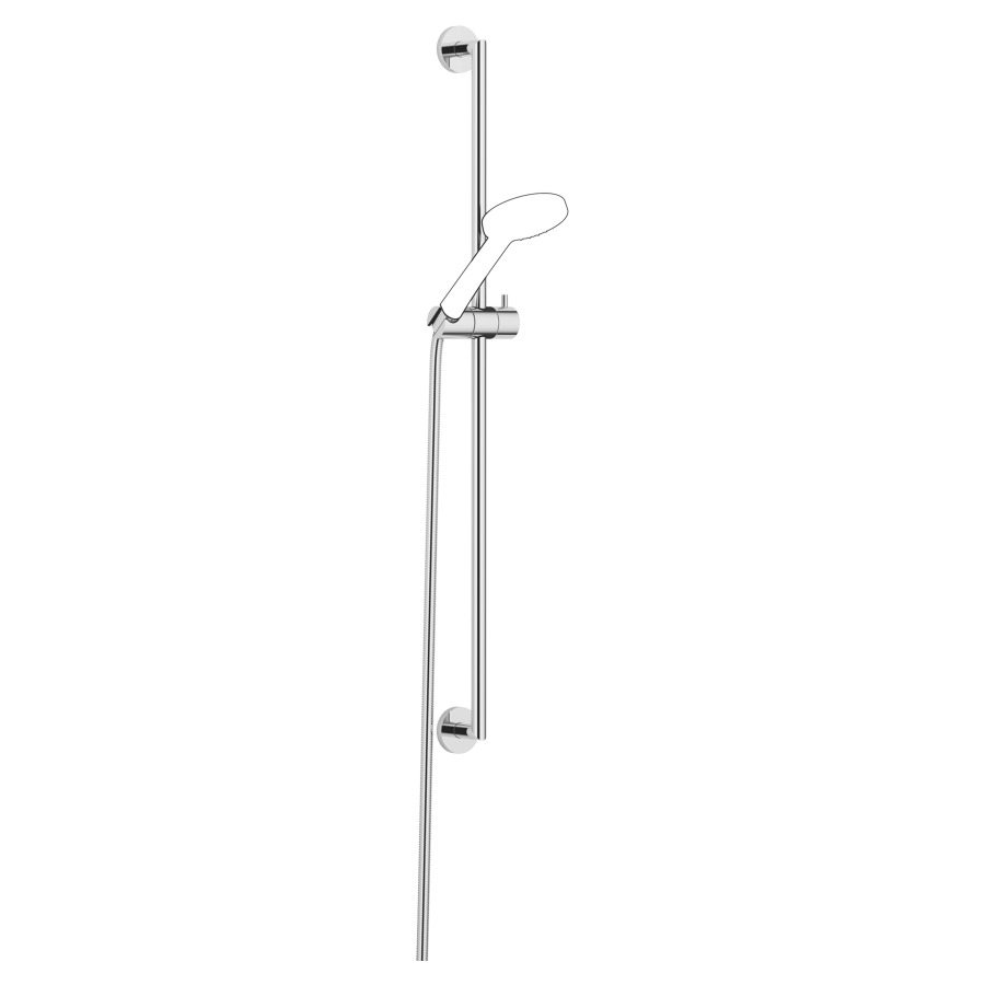 Garniture de douche  DORNBRACHT
rosace D 55 mm, glissière 80 cm
tuyau de douche métallique 175 cm
raccord pour tuyau de douche 3/8"
sans douche à main