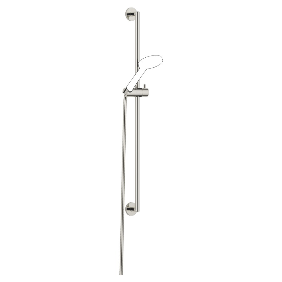 Garniture de douche  DORNBRACHT
rosace D 55 mm, glissière 80 cm
tuyau de douche métallique 175 cm
raccord pour tuyau de douche 3/8"
sans douche à main