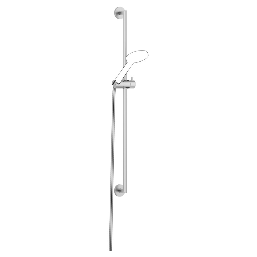 Garniture de douche  DORNBRACHT
rosace D 55 mm, glissière 80 cm
tuyau de douche métallique 175 cm
raccord pour tuyau de douche 3/8"
sans douche à main