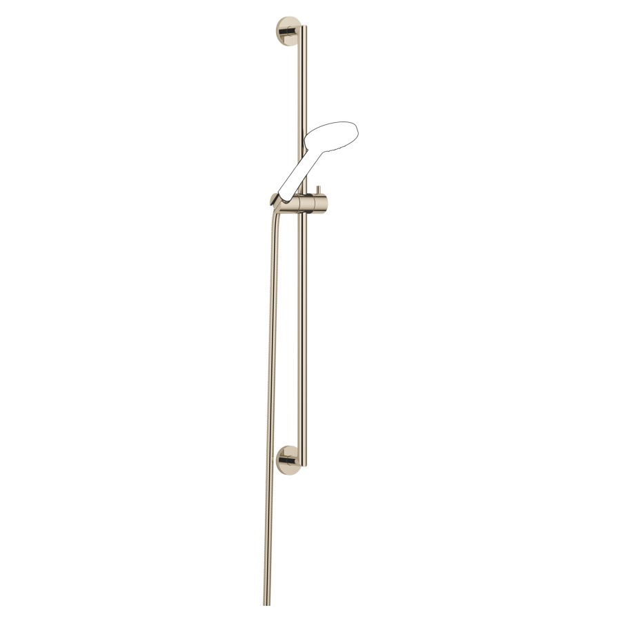 Garniture de douche  DORNBRACHT
rosace D 55 mm, glissière 80 cm
tuyau de douche métallique 175 cm
raccord pour tuyau de douche 3/8"
sans douche à main