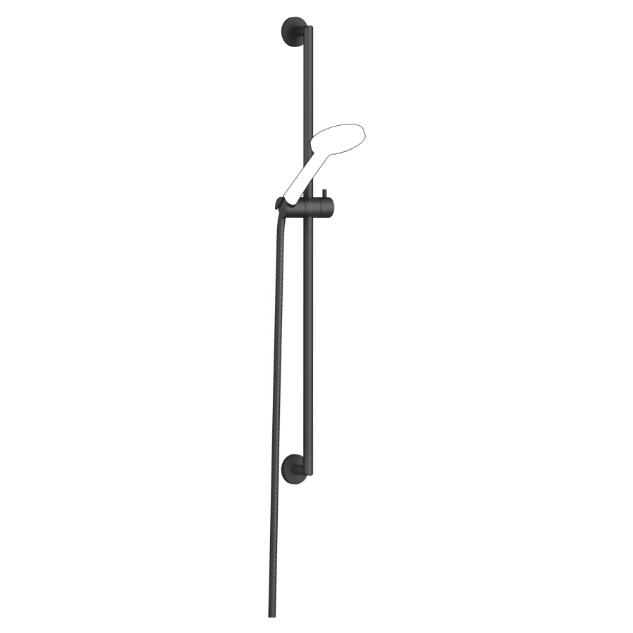 Garniture de douche  DORNBRACHT
rosace D 55 mm, glissière 80 cm
tuyau de douche métallique 175 cm
raccord pour tuyau de douche 3/8"
sans douche à main