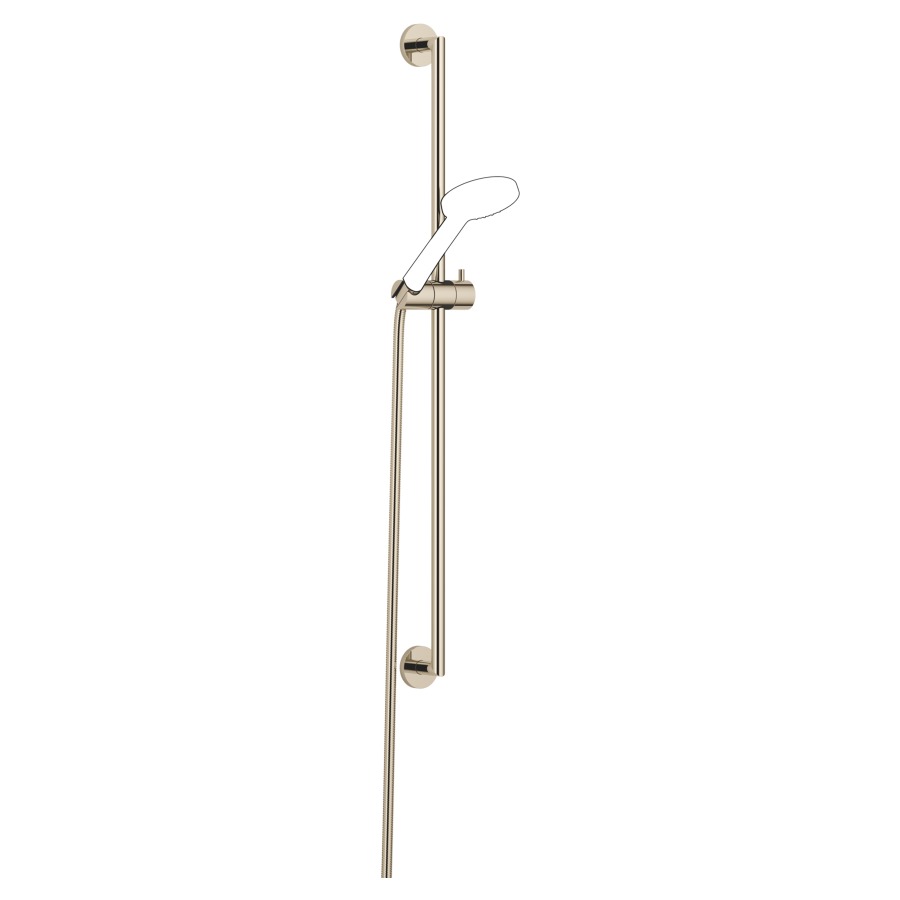 Garniture de douche  DORNBRACHT
rosace D 55 mm, glissière 80 cm
tuyau de douche métallique 175 cm
raccord pour tuyau de douche 3/8"
sans douche à main