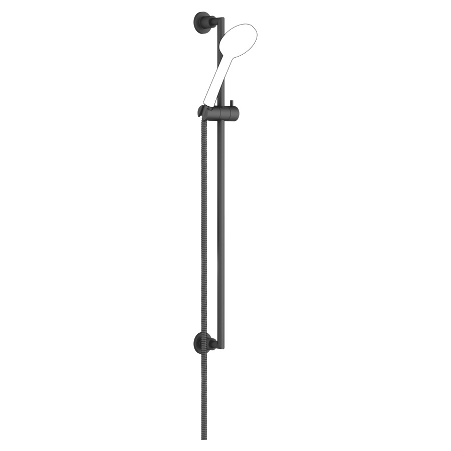 Brausegarnitur TARA
Rosette D 55 mm, Gleitstange 80 cm
Metallbrauseschlauch 175 cm
Brauseschlauchanschluss 3/8"
ohne Handbrause
