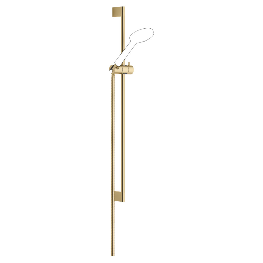 Garniture de douche  DORNBRACHT
glissière 85.3 cm
tuyau de douche métallique 175 cm
raccord pour tuyau de douche 3/8"
sans douche à main