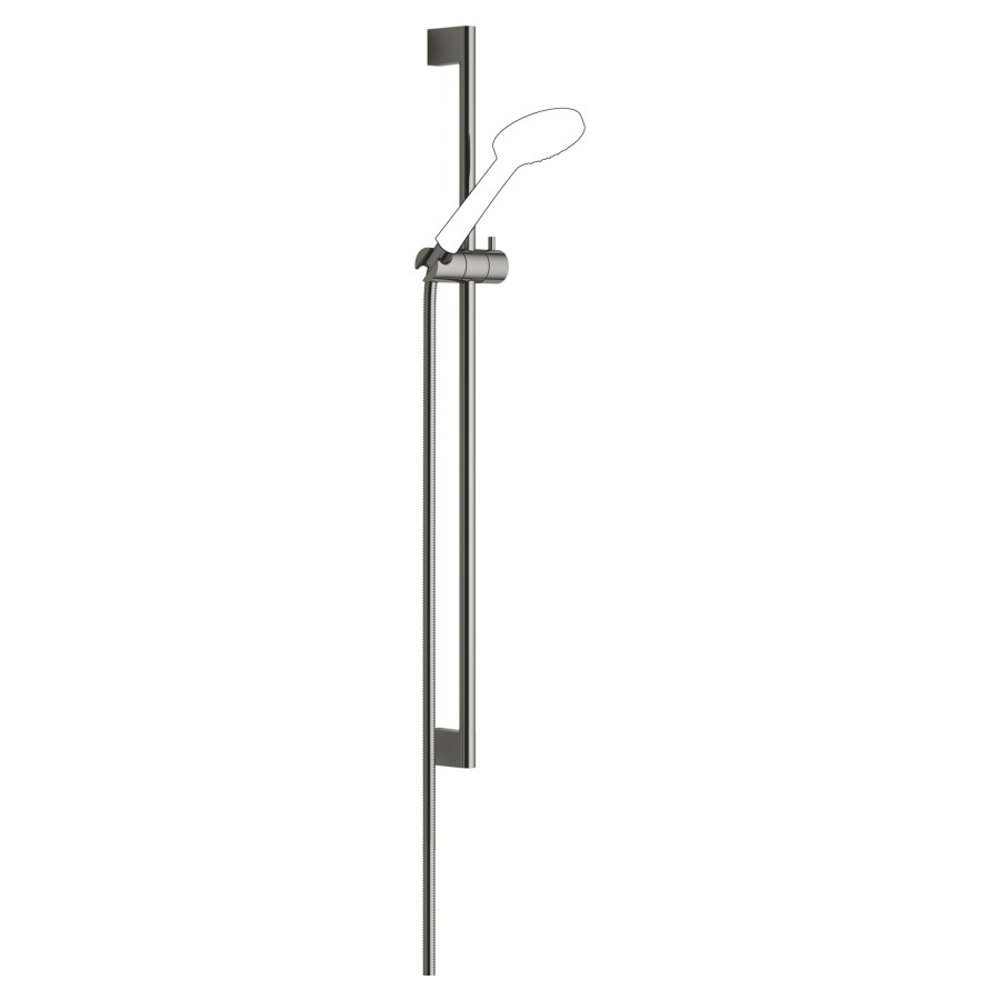 Garniture de douche  DORNBRACHT
glissière 85.3 cm
tuyau de douche métallique 175 cm
raccord pour tuyau de douche 3/8"
sans douche à main