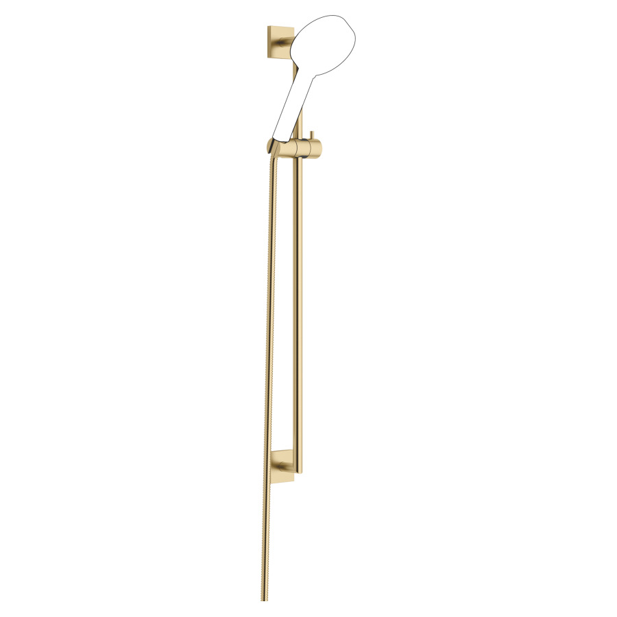 Garniture de douche  DORNBRACHT
rosace 60 x 60 mm, glissière 80 cm
tuyau de douche métallique 175 cm
raccord pour tuyau de douche 3/8"
sans douche à main