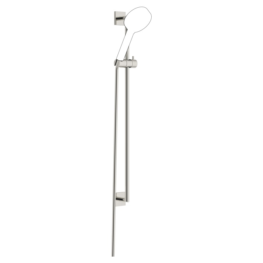 Garniture de douche  DORNBRACHT
rosace 60 x 60 mm, glissière 80 cm
tuyau de douche métallique 175 cm
raccord pour tuyau de douche 3/8"
sans douche à main
