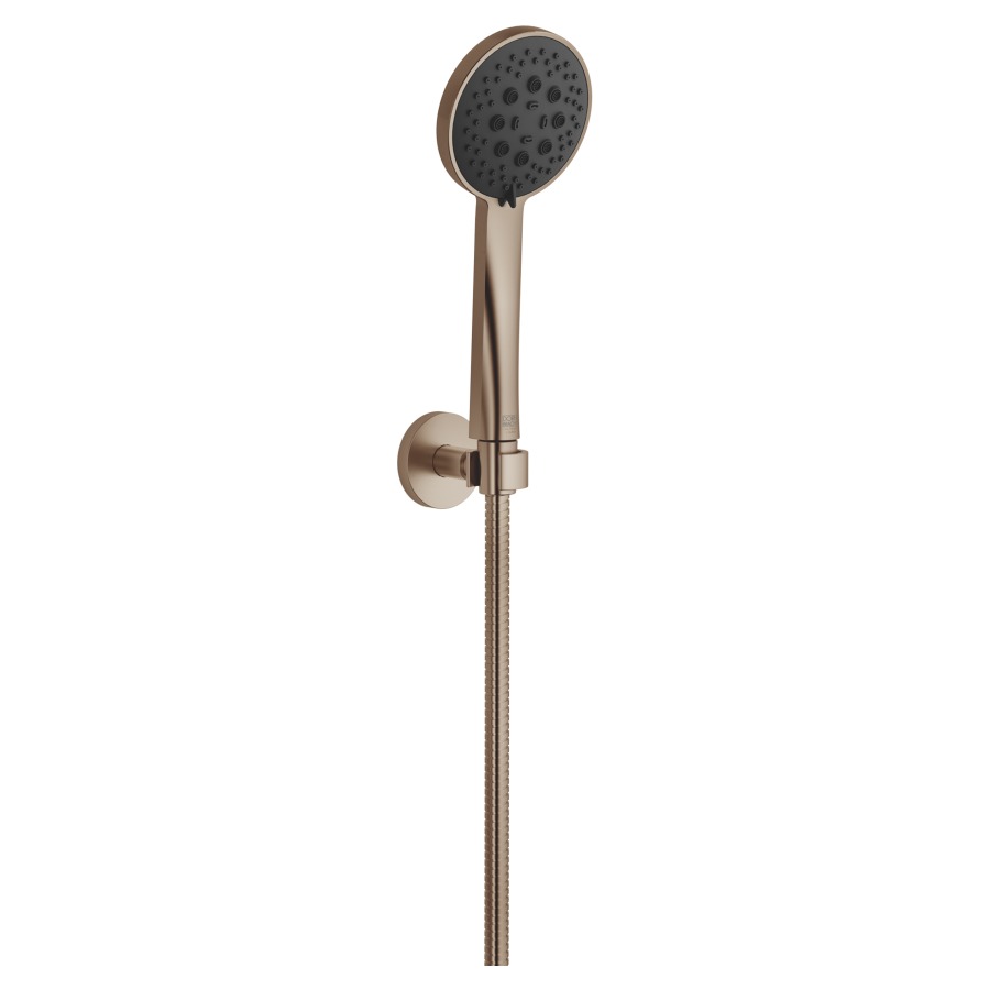 Garniture de douche  DORNBRACHT
rosace D 55 mm
douche à main Purify Rain,Compact Soft Flow
Compact Aquapressure Flow
débit 15 (L/min), avec système anti-calcaire
tuyau de douche métallique 125 cm