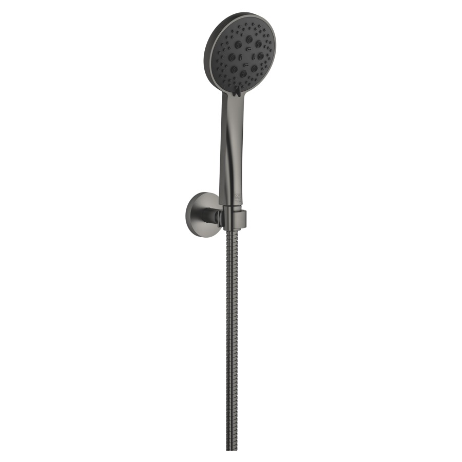 Garniture de douche  DORNBRACHT
rosace D 55 mm
douche à main Purify Rain,Compact Soft Flow
Compact Aquapressure Flow
débit 15 (L/min), avec système anti-calcaire
tuyau de douche métallique 125 cm