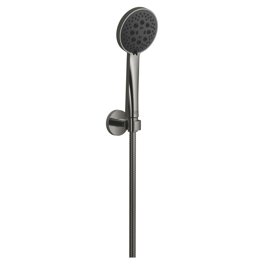Garniture de douche  DORNBRACHT
rosace D 55 mm
douche à main Purify Rain,Compact Soft Flow
Compact Aquapressure Flow
débit 15 (L/min), avec système anti-calcaire
tuyau de douche métallique 125 cm