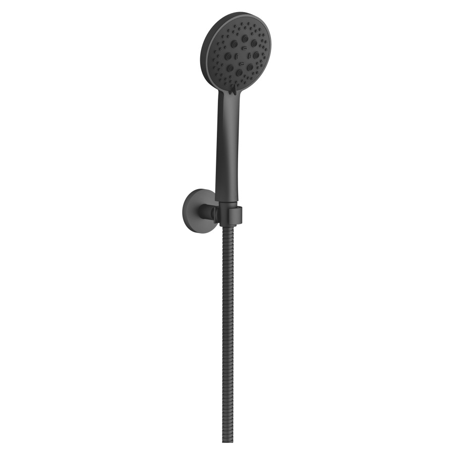 Garniture de douche  DORNBRACHT
rosace D 55 mm
douche à main Purify Rain,Compact Soft Flow
Compact Aquapressure Flow
débit 15 (L/min), avec système anti-calcaire
tuyau de douche métallique 125 cm