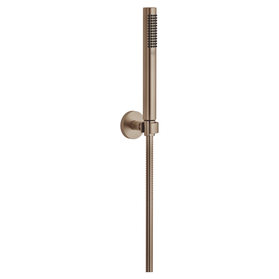 Garniture de douche  DORNBRACHT
rosace D 55 mm
douche à main Purify Rain
débit 15 (L/min), avec système anti-calcaire
tuyau de douche métallique 125 cm