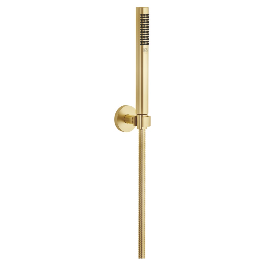 Garniture de douche  DORNBRACHT
rosace D 55 mm
douche à main Purify Rain
débit 15 (L/min), avec système anti-calcaire
tuyau de douche métallique 125 cm