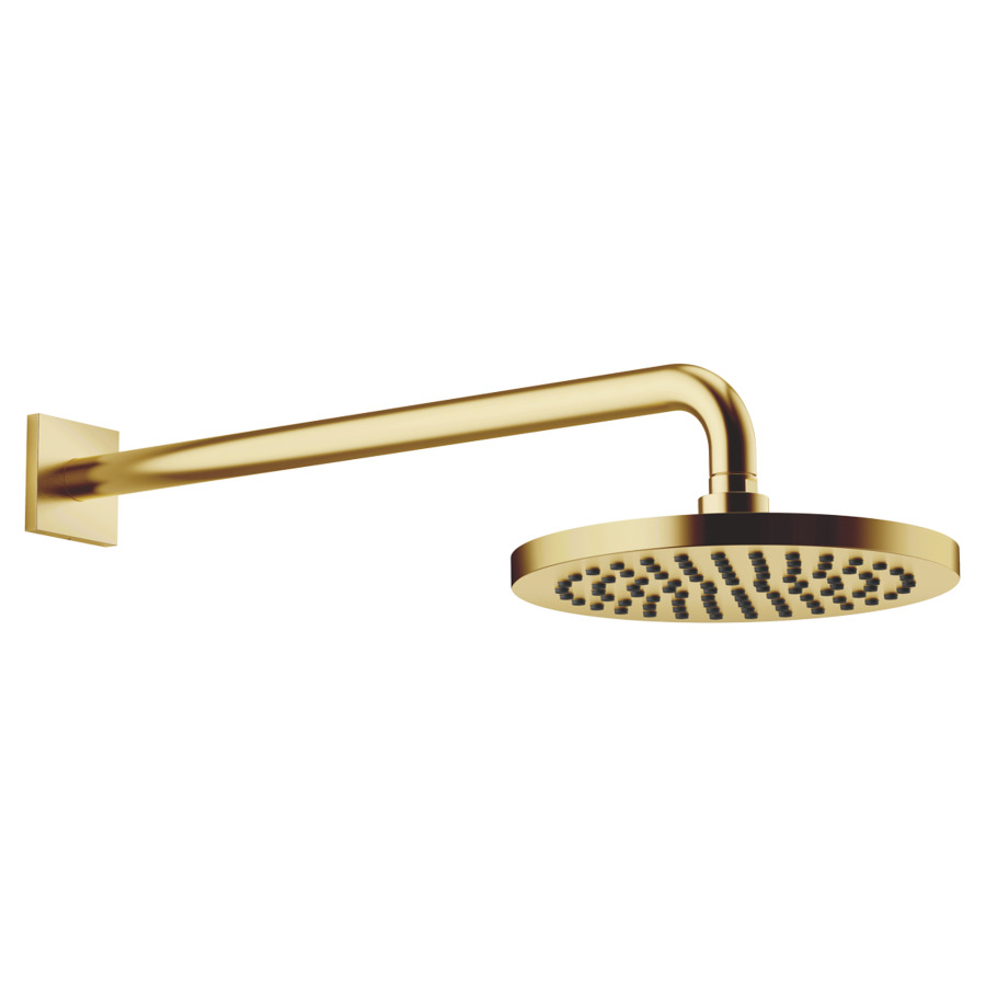 Douche murale DORNBRACHT
rosace 65 x 65 mm, saillie 450 mm
pomme de douche D 22 cm, Pure Rain
débit 9 (L/min), avec système anti-calcaire