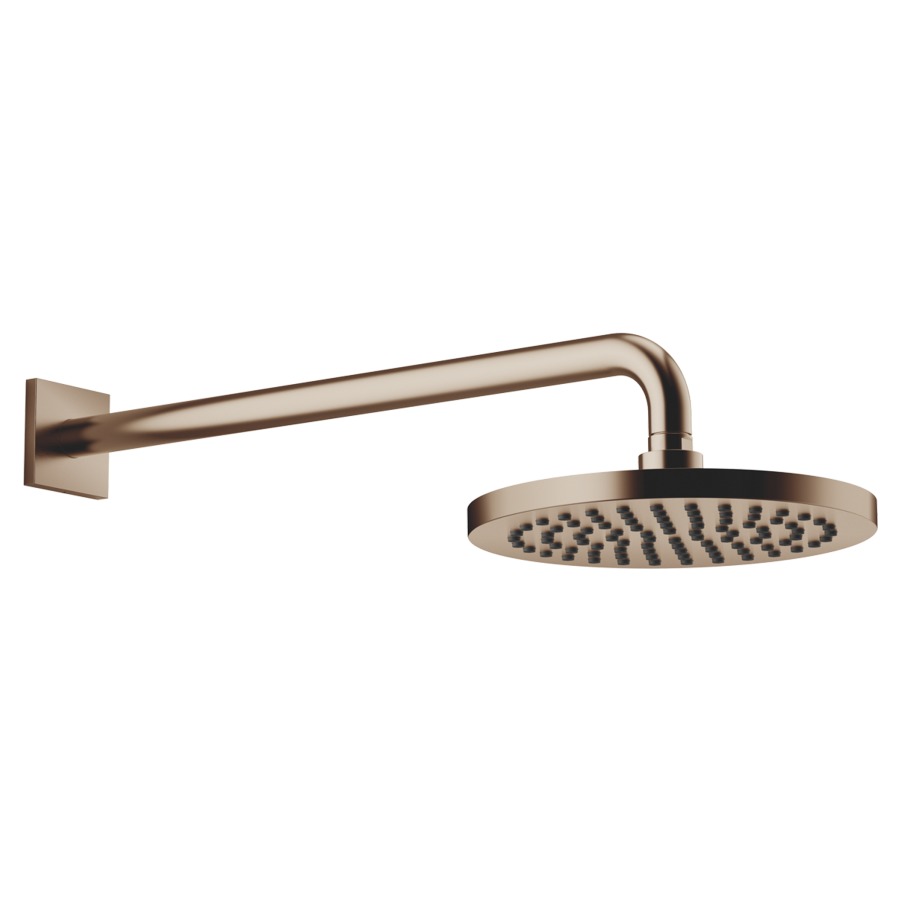 Douche murale DORNBRACHT
rosace 65 x 65 mm, saillie 450 mm
pomme de douche D 22 cm, Pure Rain
débit 9 (L/min), avec système anti-calcaire