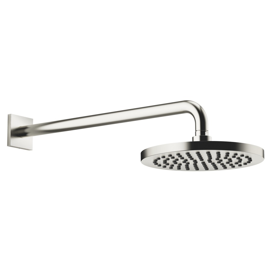 Douche murale DORNBRACHT
rosace 65 x 65 mm, saillie 450 mm
pomme de douche D 22 cm, Pure Rain
débit 9 (L/min), avec système anti-calcaire