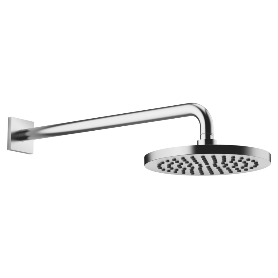 Douche murale DORNBRACHT
rosace 65 x 65 mm, saillie 450 mm
pomme de douche D 22 cm, Pure Rain
débit 9 (L/min), avec système anti-calcaire