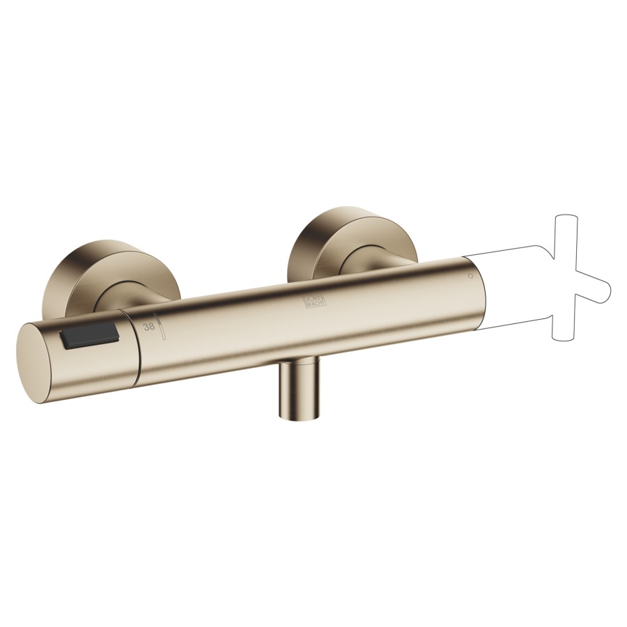 Thermostat DORNBRACHT
E 137-163 mm
avec fonction FlowReduce
sans réglage du débit
