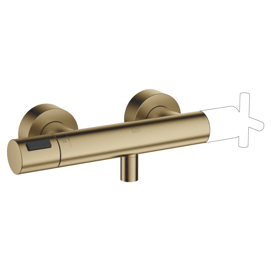 Thermostat DORNBRACHT
E 137-163 mm
avec fonction FlowReduce
sans réglage du débit