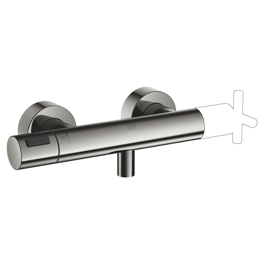 Thermostat DORNBRACHT
E 137-163 mm
avec fonction FlowReduce
sans réglage du débit