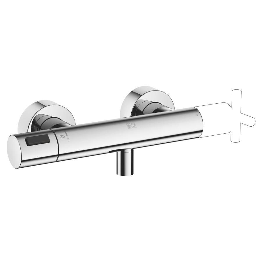 Thermostat DORNBRACHT
E 137-163 mm
avec fonction FlowReduce
sans réglage du débit
