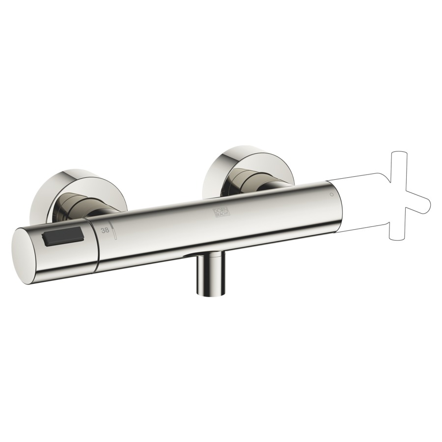 Thermostat DORNBRACHT
E 137-163 mm
avec fonction FlowReduce
sans réglage du débit