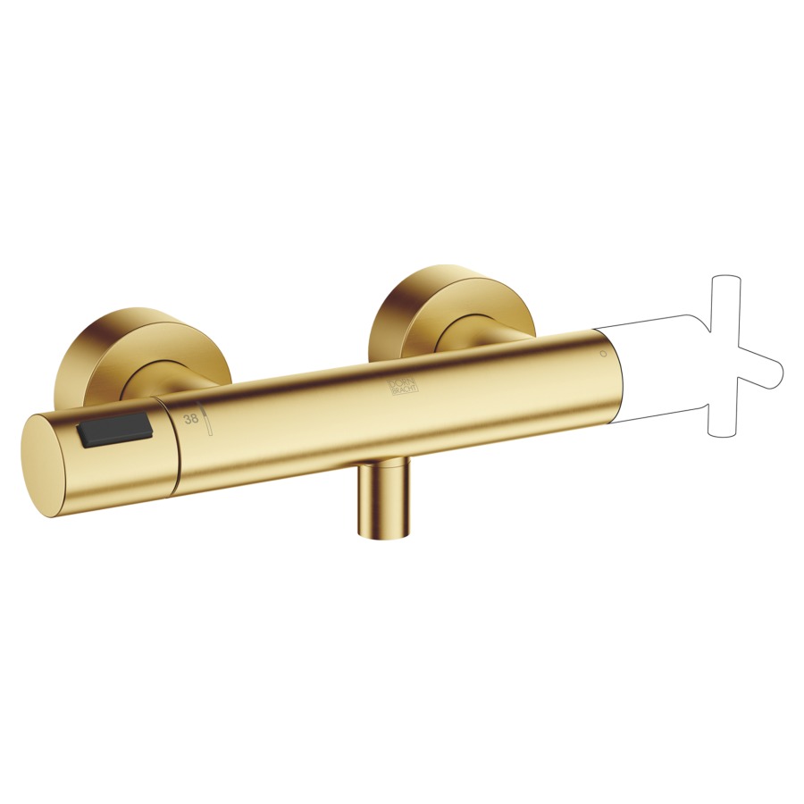 Thermostat DORNBRACHT
E 137-163 mm
avec fonction FlowReduce
sans réglage du débit