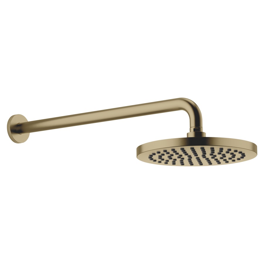 Douche murale DORNBRACHT
rosace D 60 mm, saillie 450 mm
pomme de douche D 22 cm, Pure Rain
débit 9 (L/min), avec système anti-calcaire