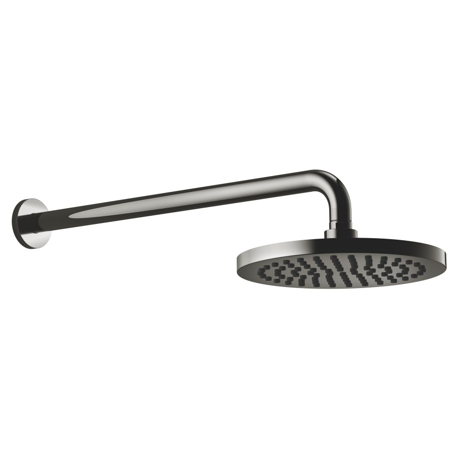 Douche murale DORNBRACHT
rosace D 60 mm, saillie 450 mm
pomme de douche D 22 cm, Pure Rain
débit 9 (L/min), avec système anti-calcaire